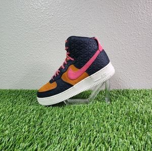 Size 9 - Nike Air Force 1 Premium Suede High Blue W